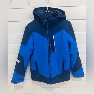Obermeyer Fleet insulated Kids Two-Tone Blue Jacket size 14/16